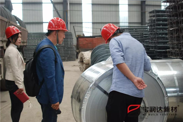 质量保证，韩国客户Shin再次订购桁架楼承板8000米
